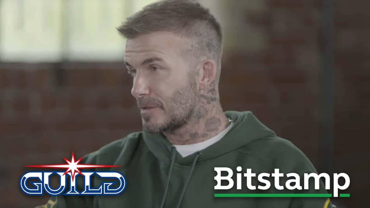 David Beckham representing Guild Esports