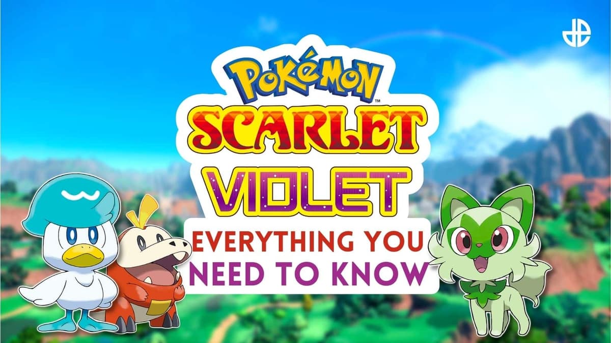 everything we know about pokemon scarlet and violet gen 9