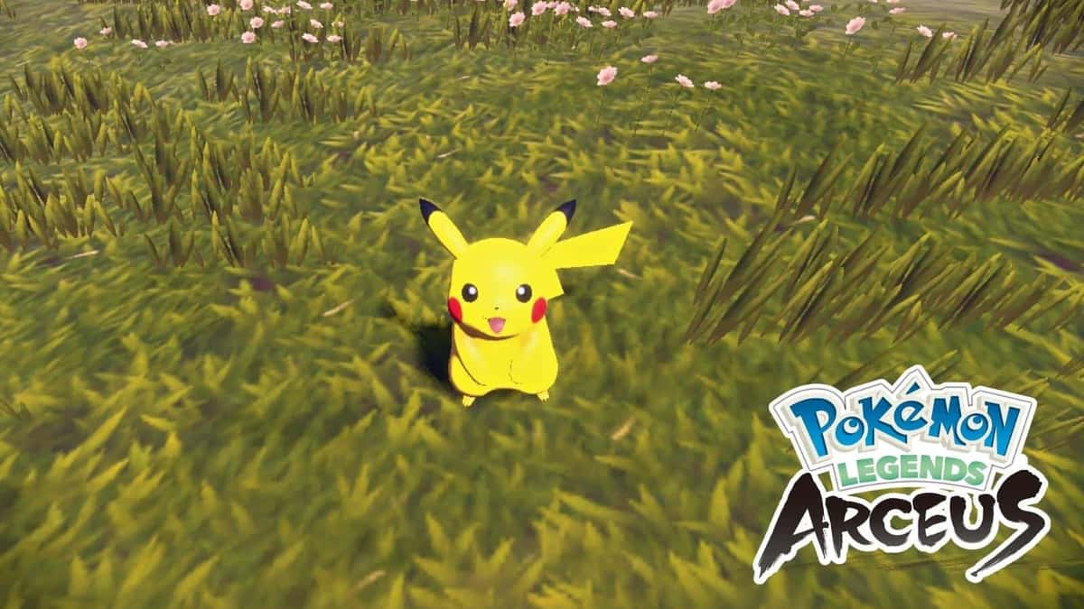 pikachu in pokemon legends arceus