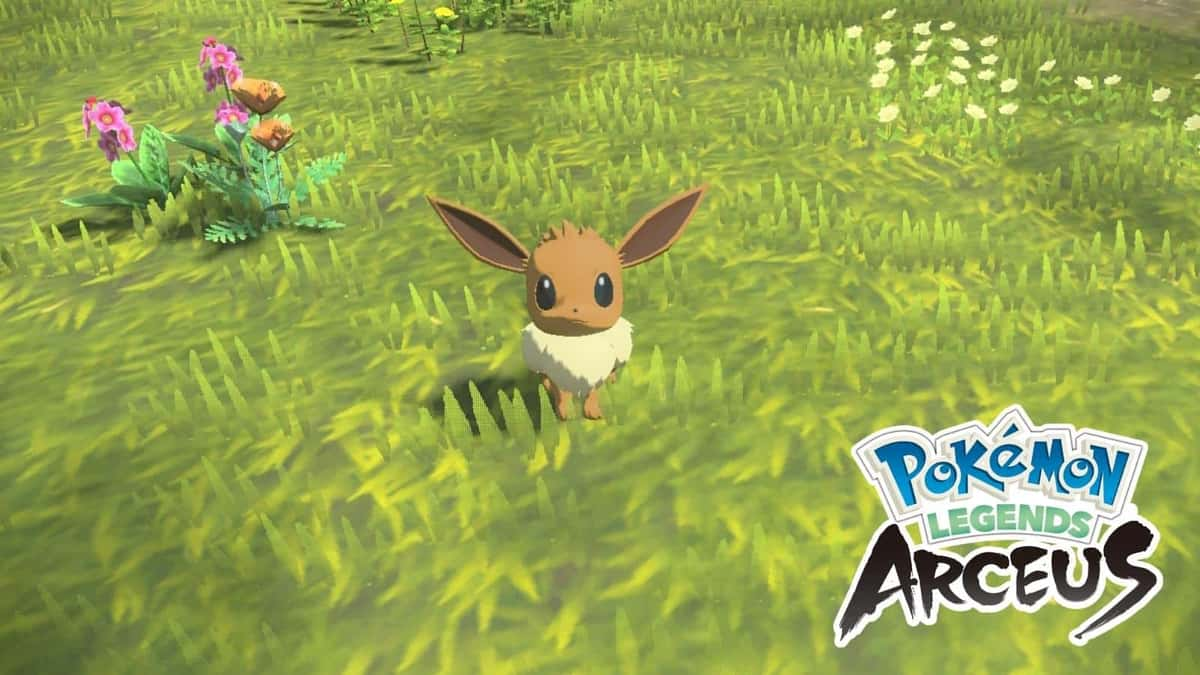 eevee in pokemon legends arceus