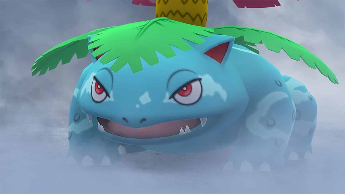 Venusaur appearing in Pokemon Go