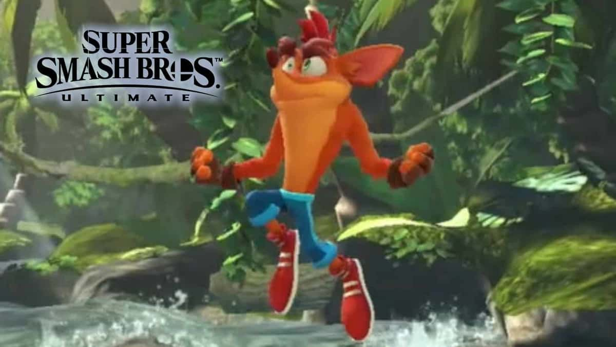 Crash Bandicoot in Smash Ultimate