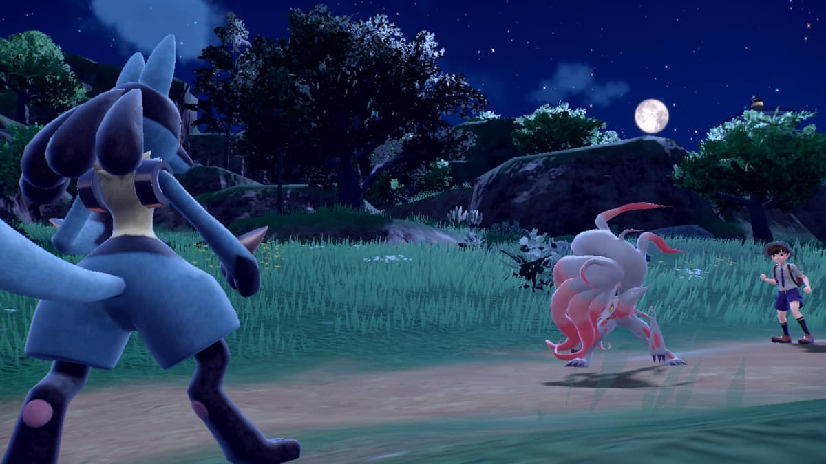 pokemon gen 9 battle screenshot