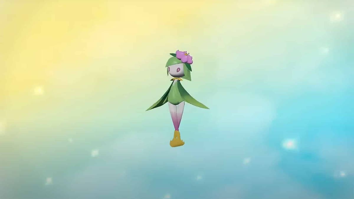 An image of Hisuian Lilligant in Pokemon Legends Arceus