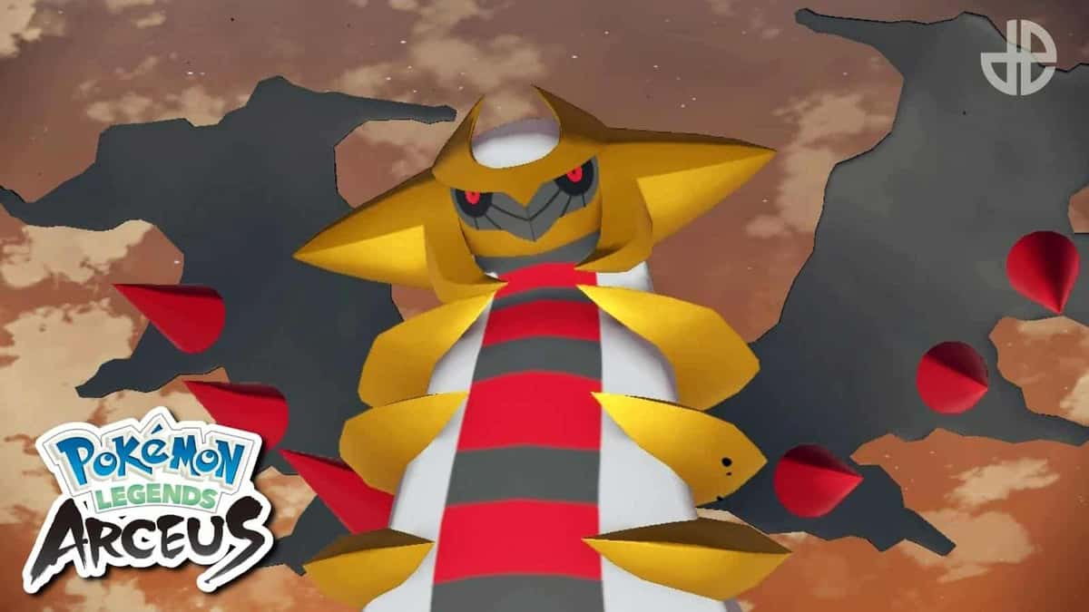 Pokemon Legends Arceus Giratina cutscene