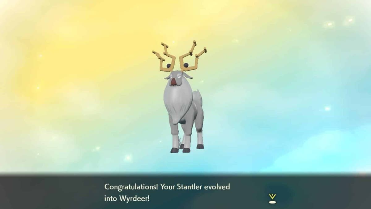 wyrdeer evolution in pokemon legends arceus