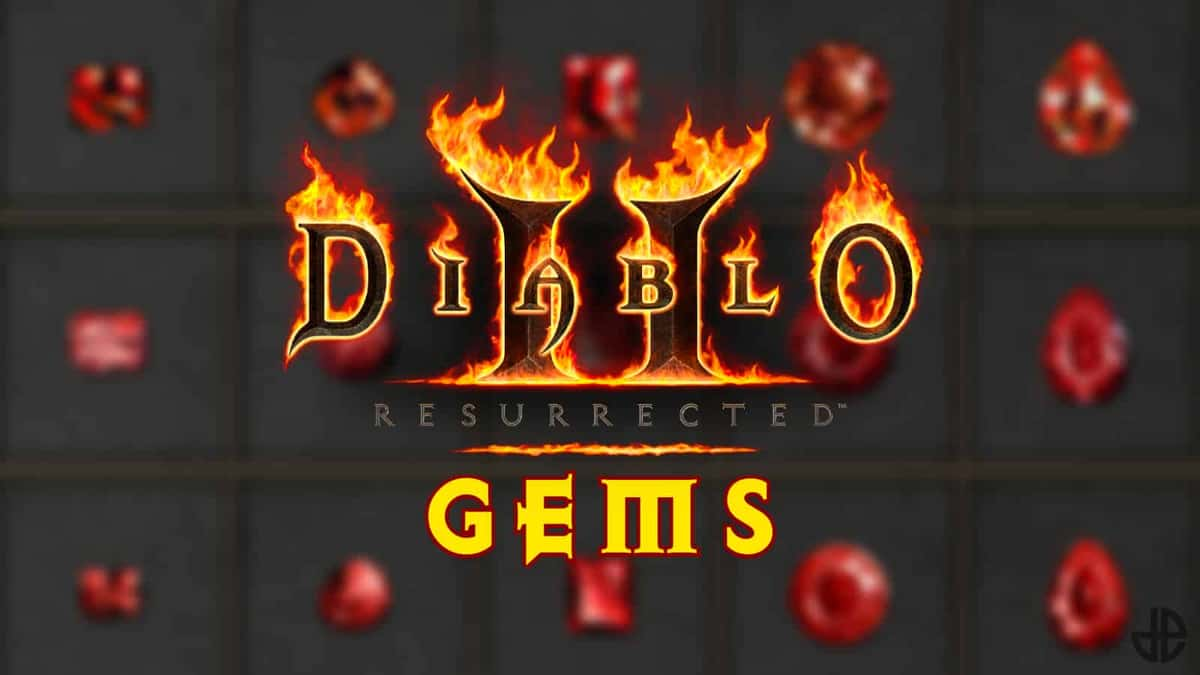 diablo 2 resurrected gems guide feature image