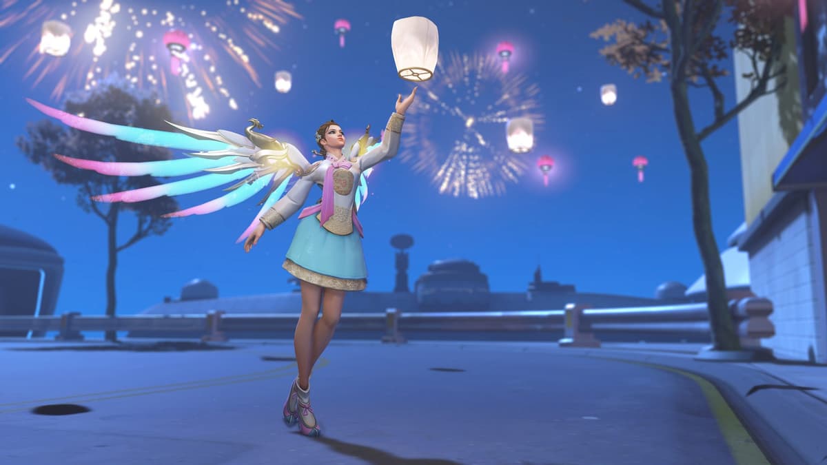 overwatch lunar new year 2022 mercy skin seolbim