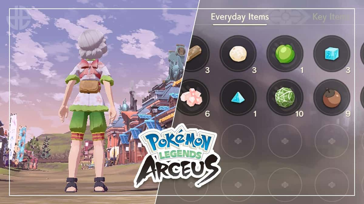 upgrading satchel space in pokemon legends arceus