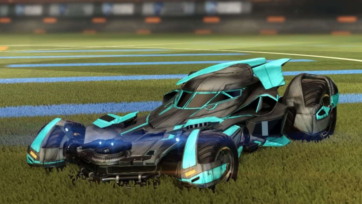 batmobile in rocket league