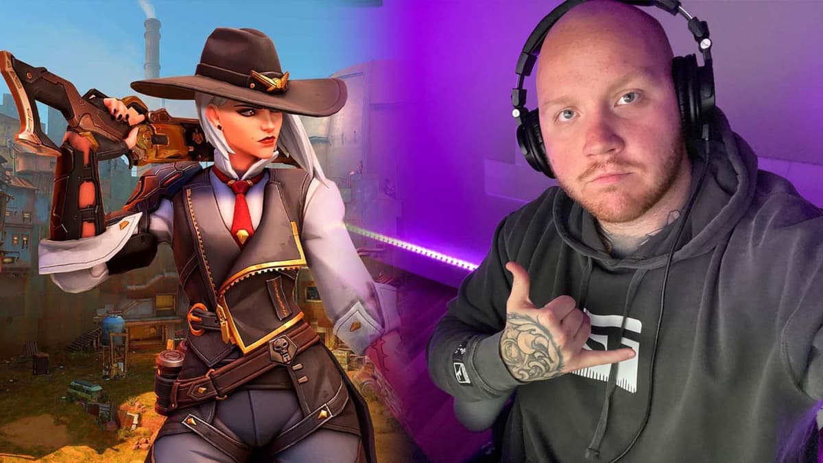 TimTheTatman with Overwatch skin