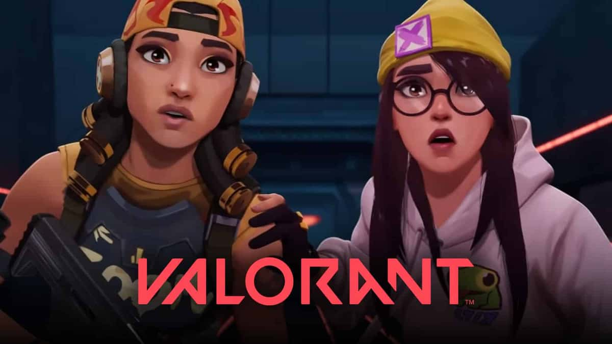 Raze and Killjoy looking shocked in Valorant