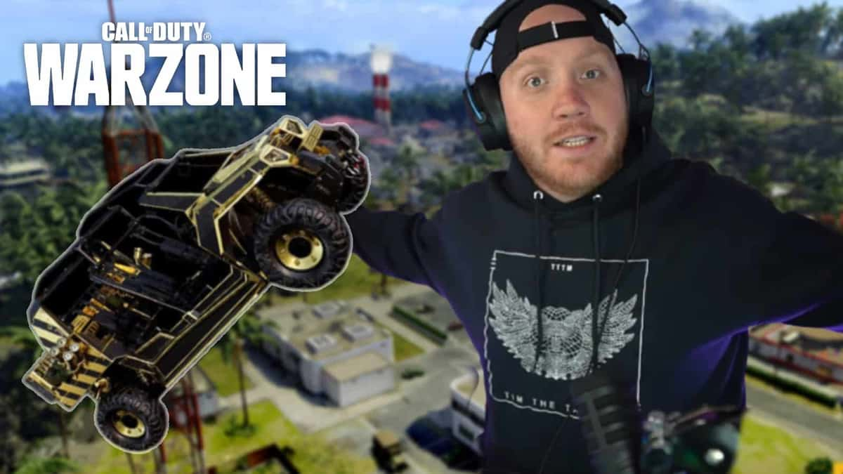 Warzone hacker grants TimTheTatman's wish with flying car cheat