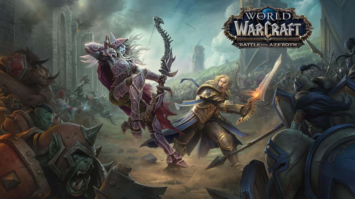 world of warcraft wow battle for azeroth bfa sylvanas winderunner versus anduin wrynn