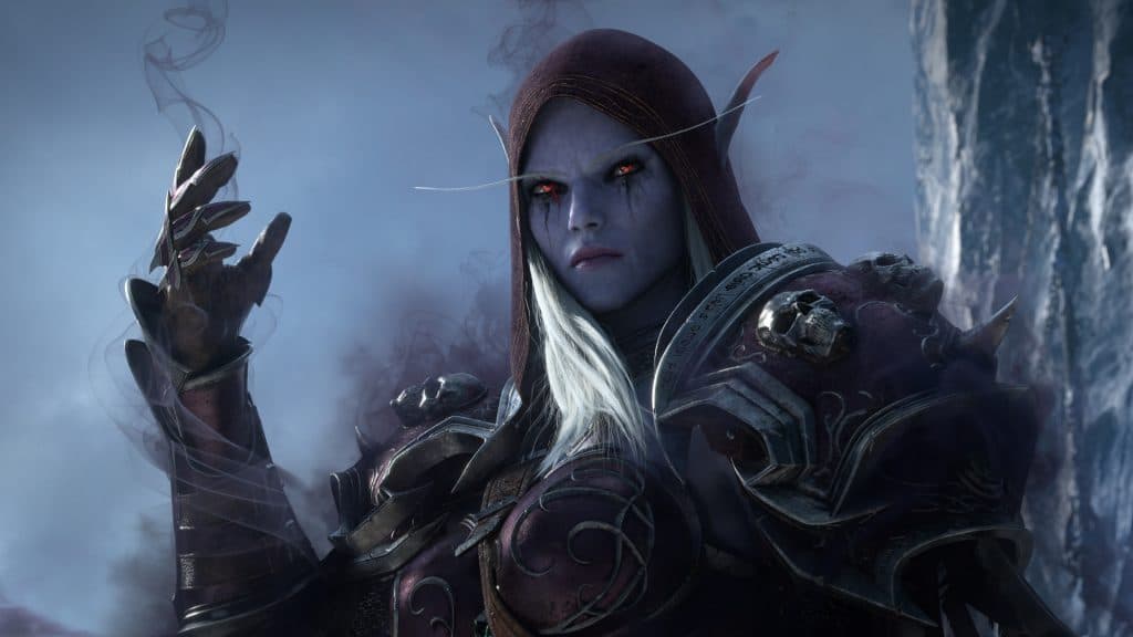 world of warcraft wow shadowlands sylvanas windrunner