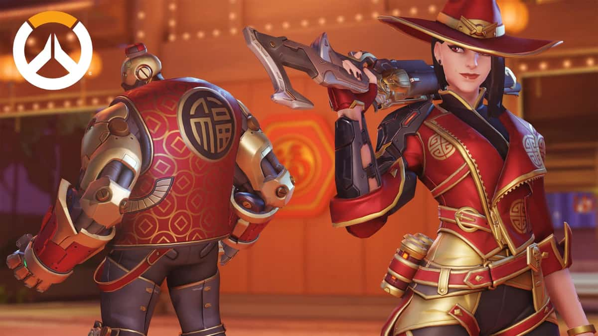 overwatch lunar new year prosperity ashe epic skin 2022