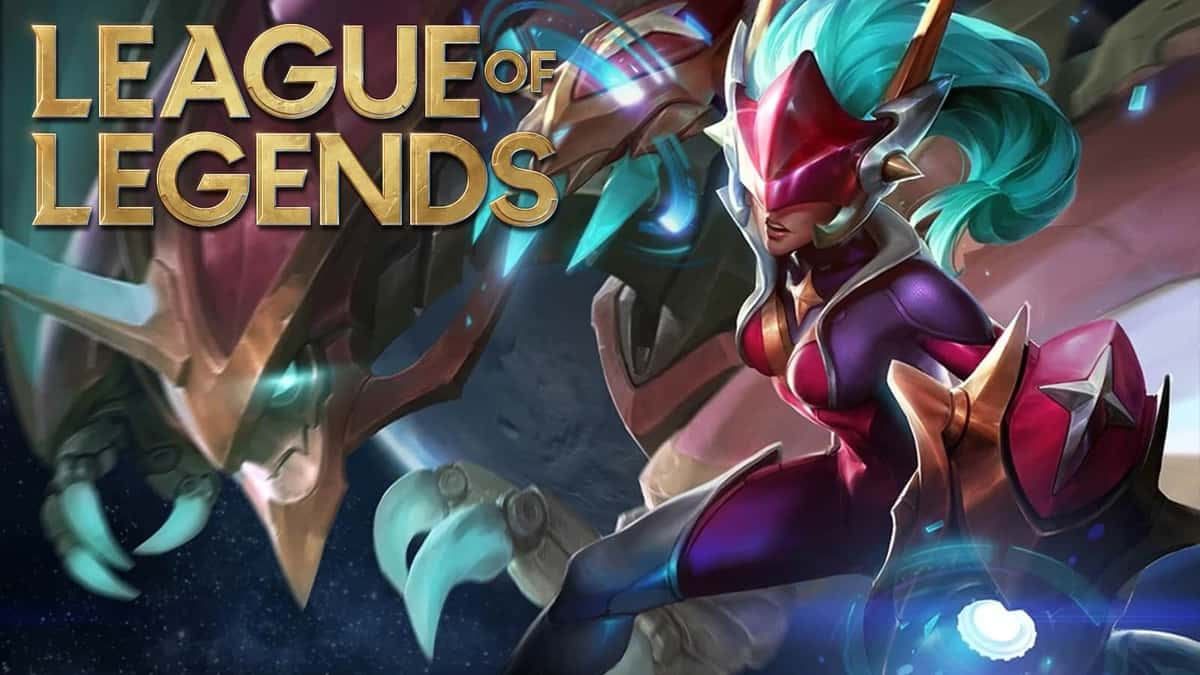 shyvana league of legends blue purple green