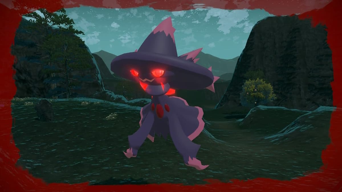 Pokemon Legends Arceus Alpha Mismagius screenshot.