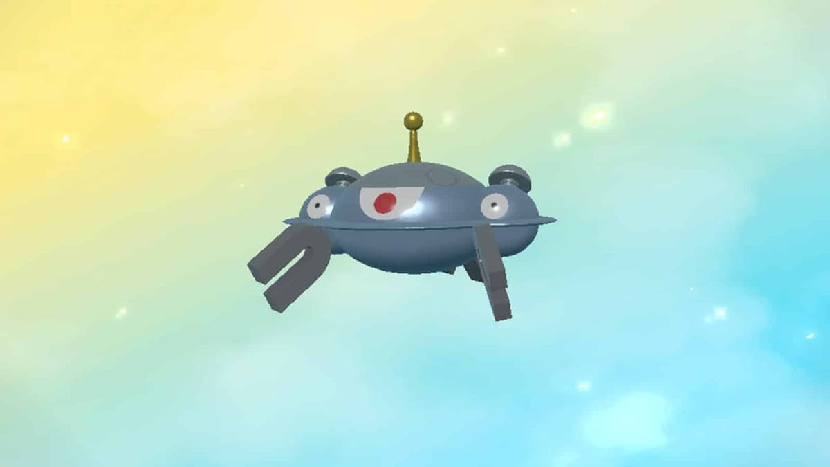 Magneton evolving into Magnezone in Pokemon Legends Arceus