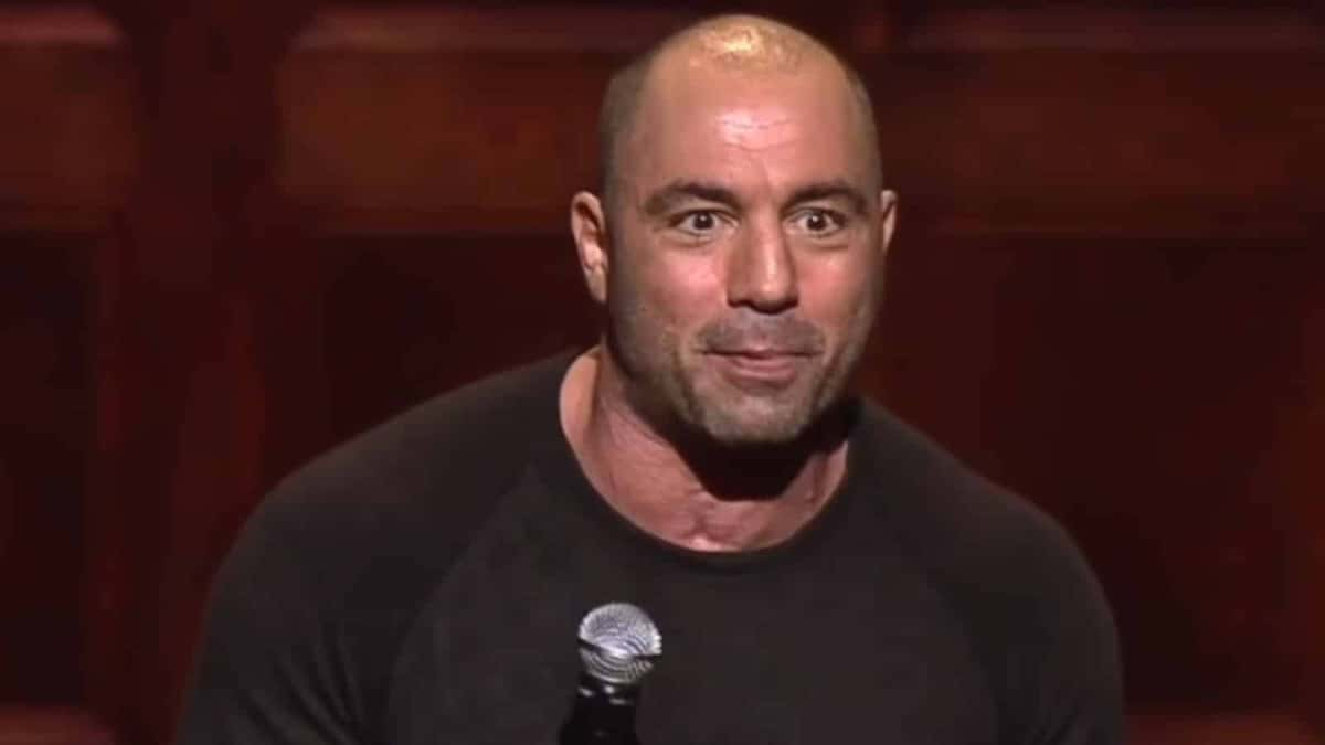 Joe Rogan stand-up comedy routine mocks spotify