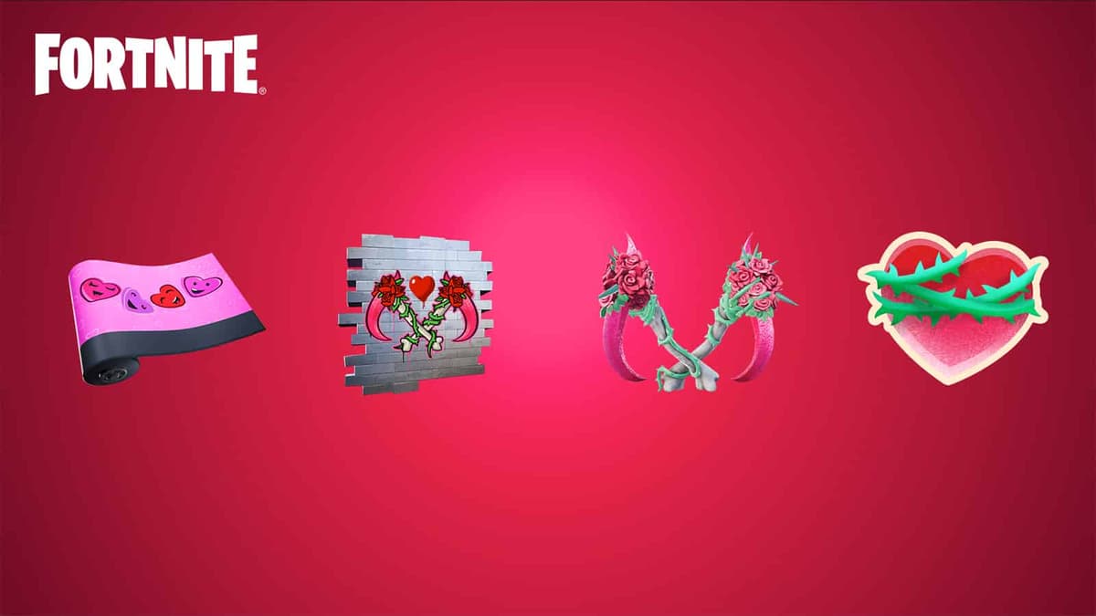 The rewards you can unlock during the Fortnite Stoneheart Trials