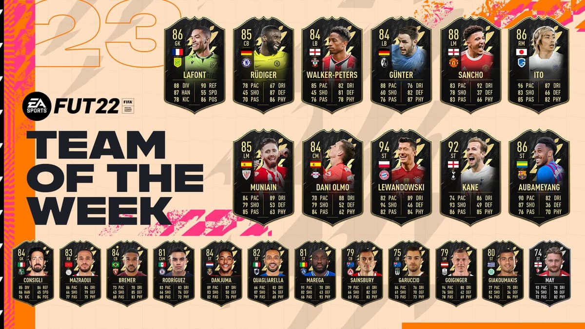 FIFA 22 Team of the week 23