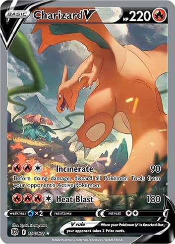 Arceus V Alt Art Pokemon Brilliant Stars card.