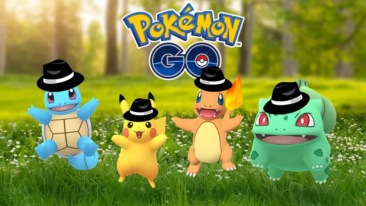 Hilarious Pokemon Go glitch is giving Pokemon fedoras