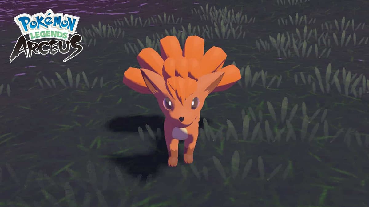 Vulpix in Pokemon Legends Arceus