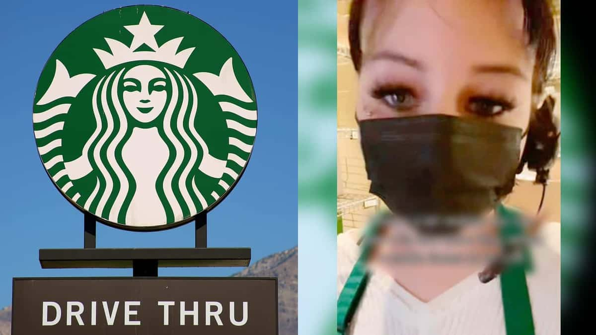 An image of Starbucks drive thru