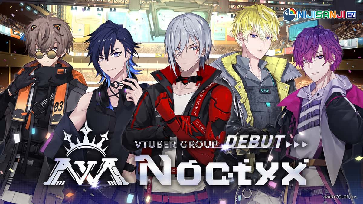 NIJISANJI Noctyx vtuber group