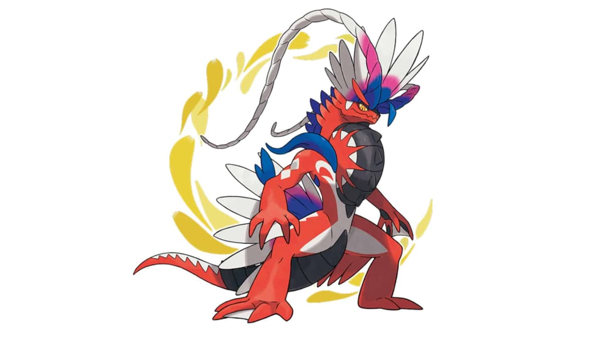 koraidon in pokemon scarlet and violet