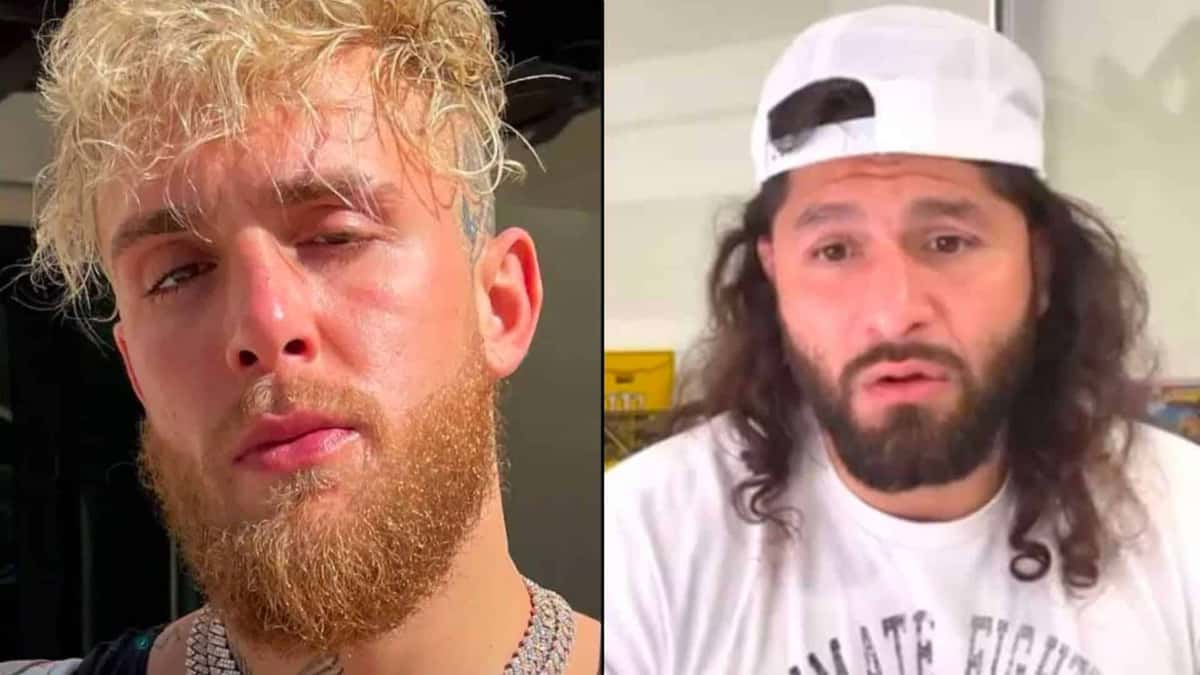 Jake Paul side-by-side with Jorge Masvidal