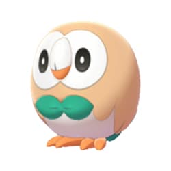 Rowlet in Pokemon Go