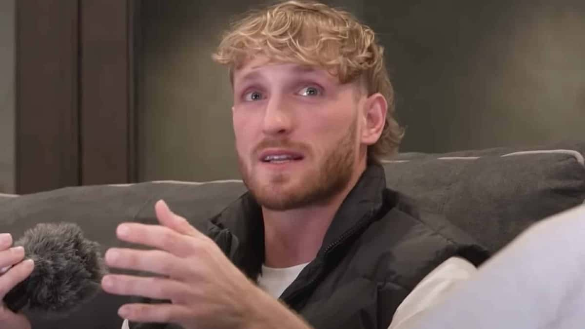 Logan Paul talking on podcast