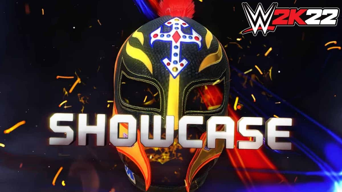 rey mysterio showcase graphic