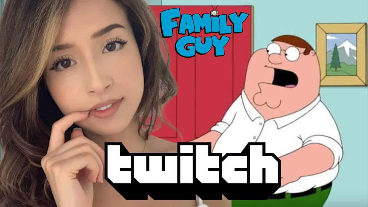 Pokimane on Family Guy