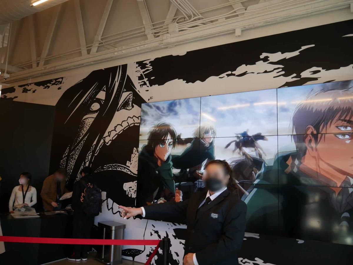 100 Thieves AoT Attack Titan mural