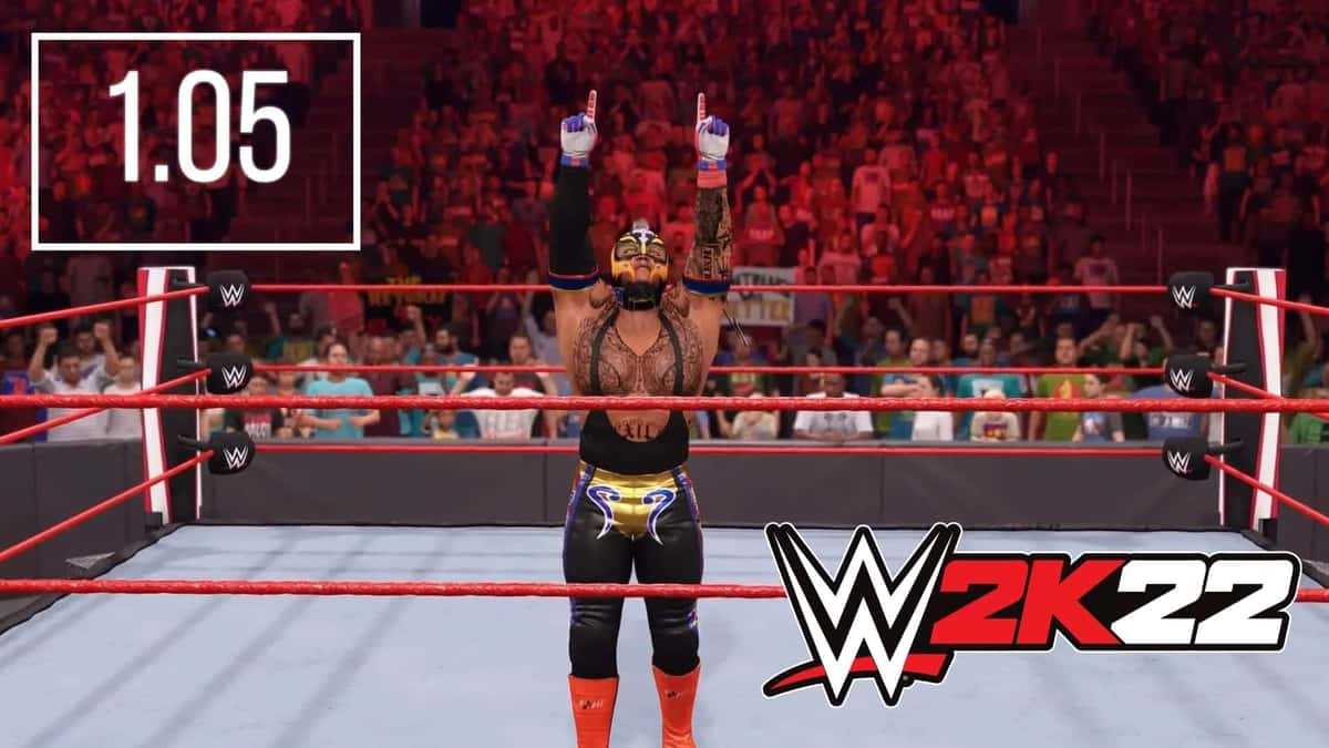 rey msyterio taunting in wwe 2k22