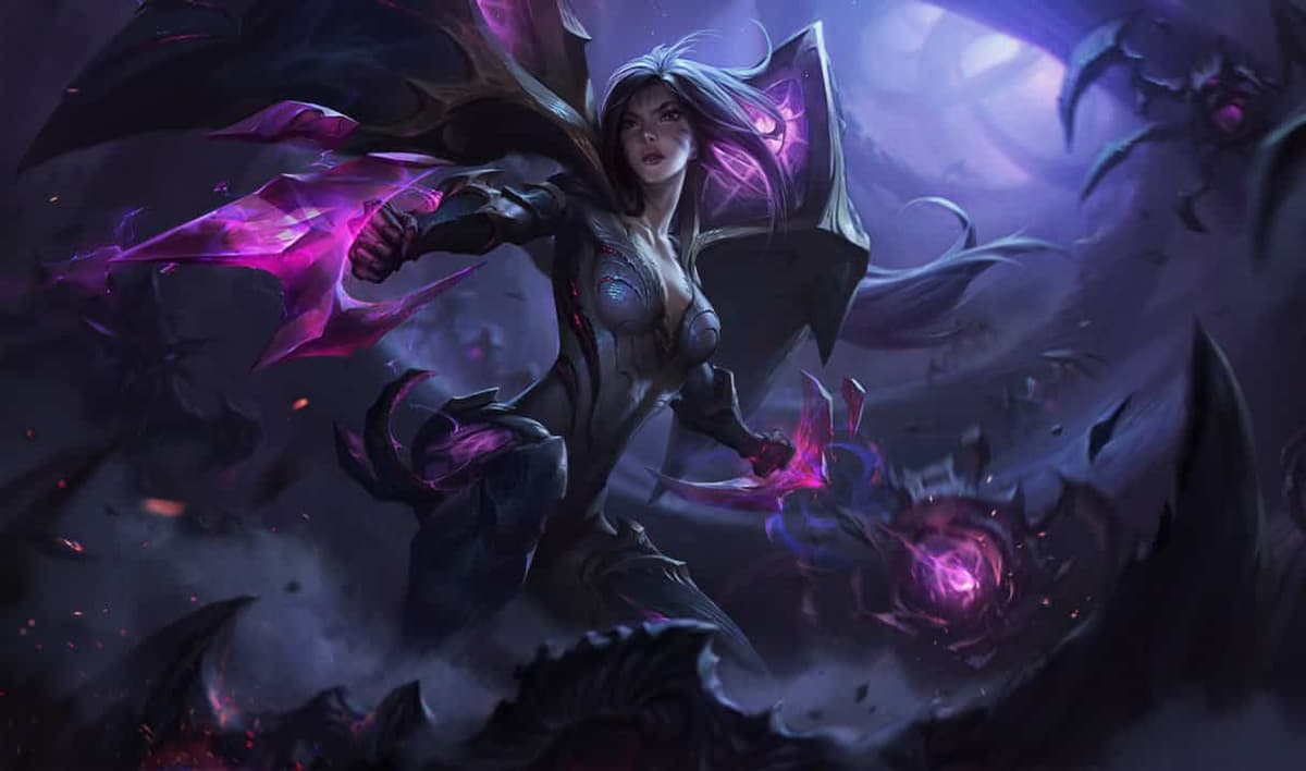 league of legends lol kai'sa splash art