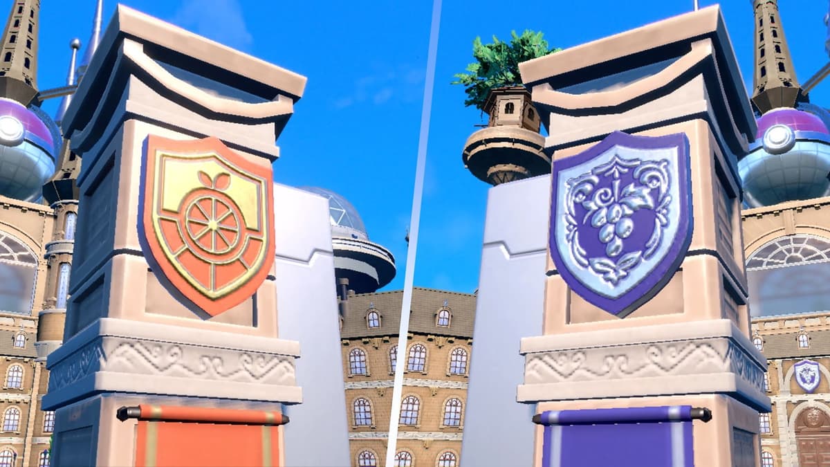 Version exclusive academies in Pokemon Scarlet and Violet