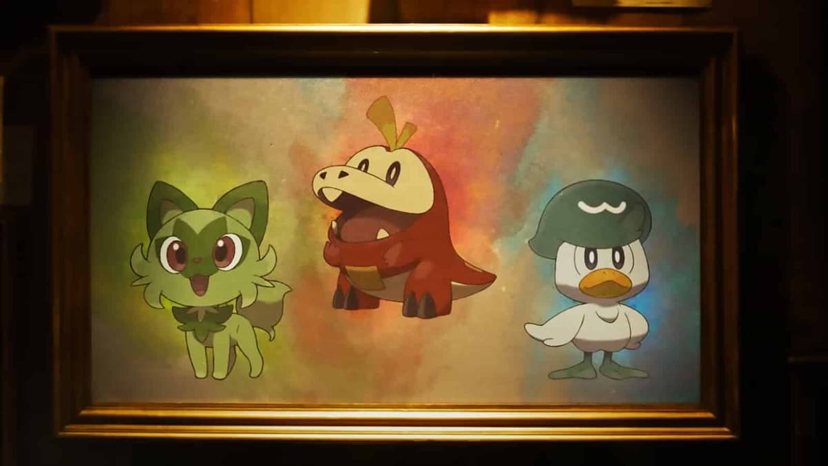 Starters painting reveal trailer screenshot.