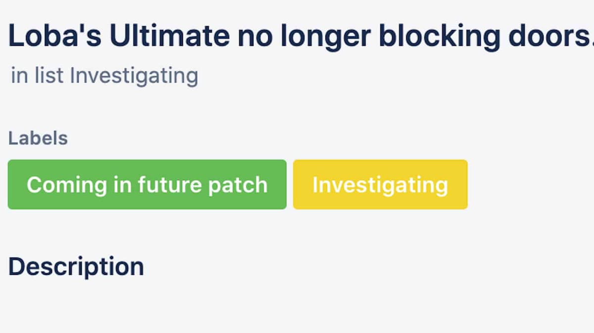 apex legends dev tracker trello loba ult no longer blocks doors fix