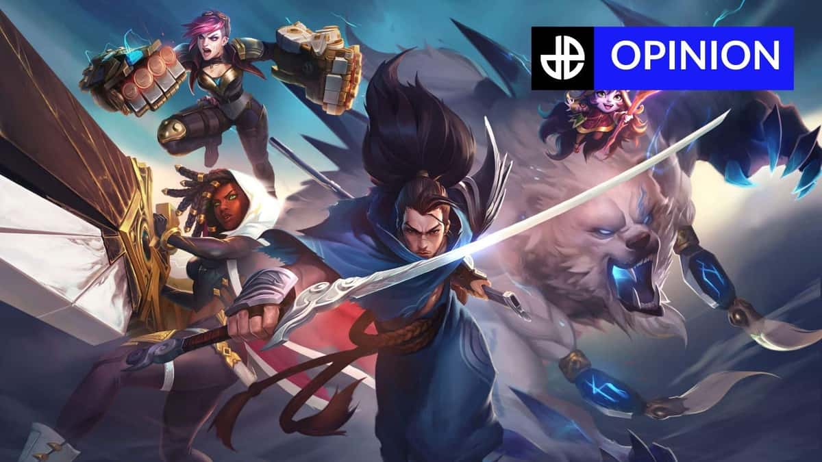 League of Legends key art showcasing multiple characters in 2022