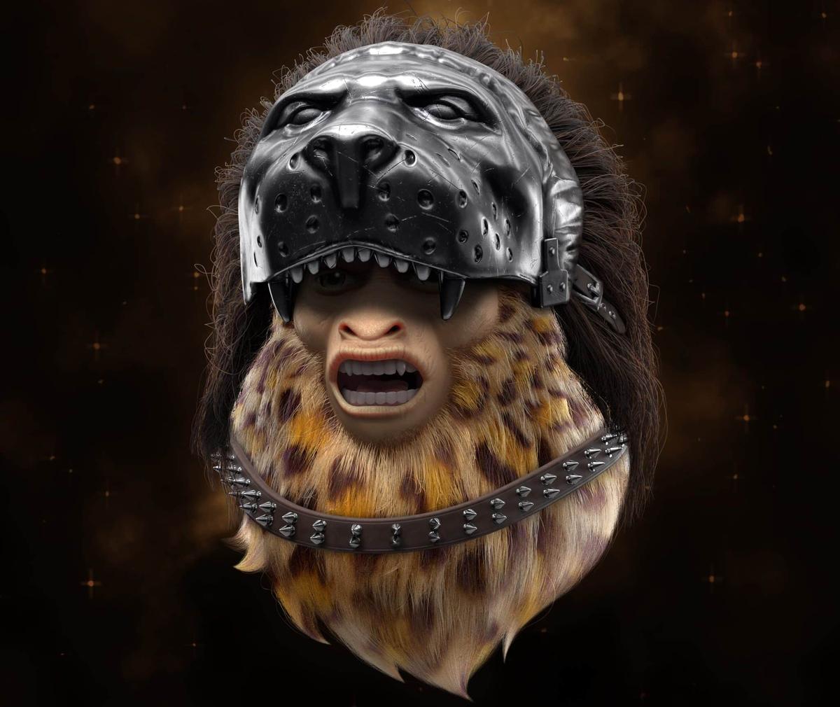 bape nft lion mask