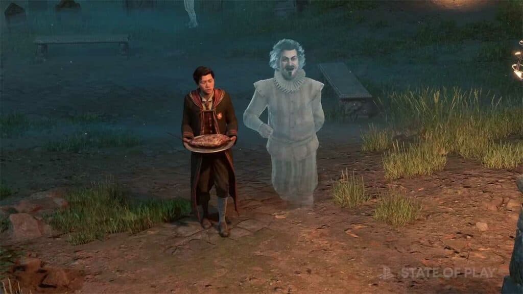 Nearly Headless Nick in Hogwarts Legacy