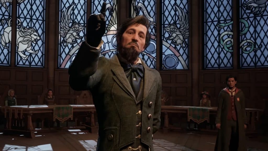 an image of Phineas Nigellus Black in Hogwarts Legacy