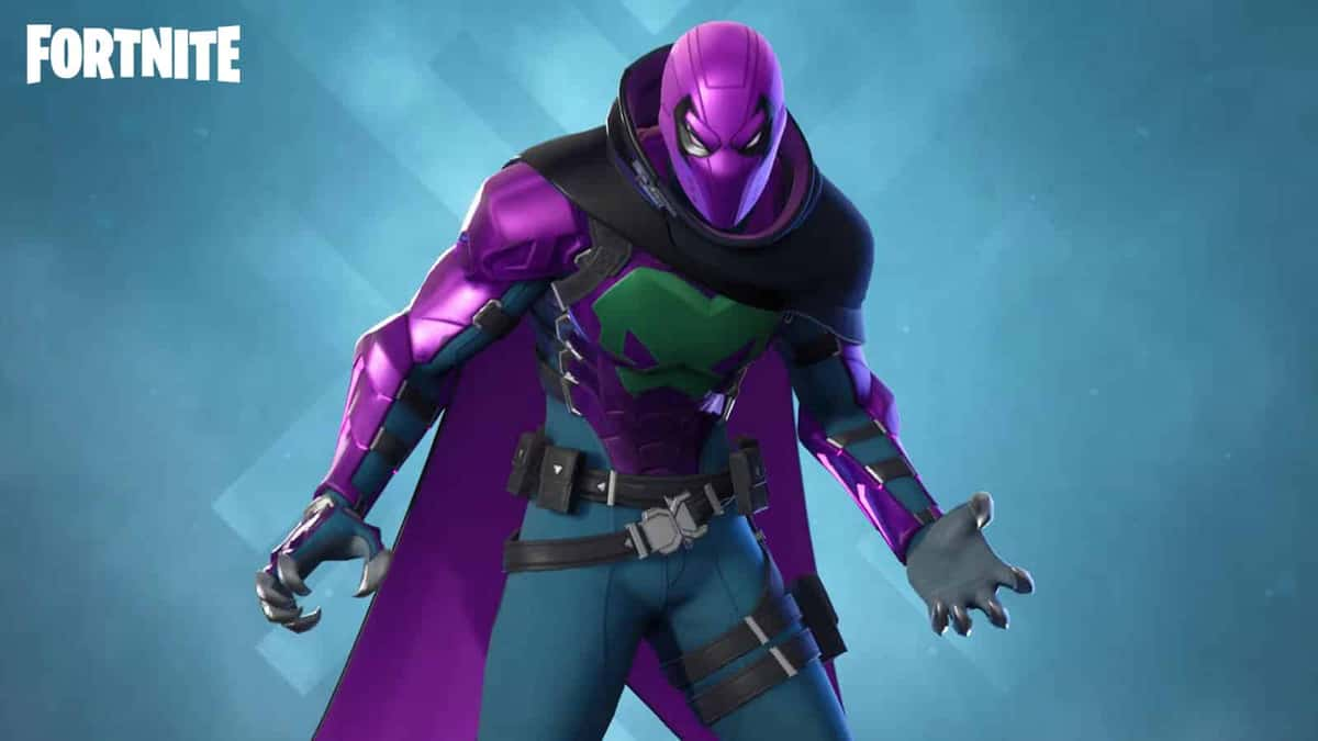 A screenshot of the Prowler skin in Fortnite