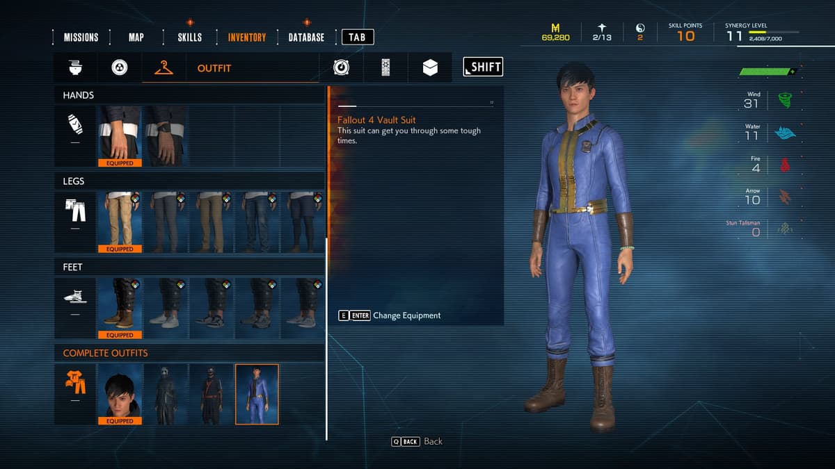 ghostwire tokyo fallout 4 vault suit