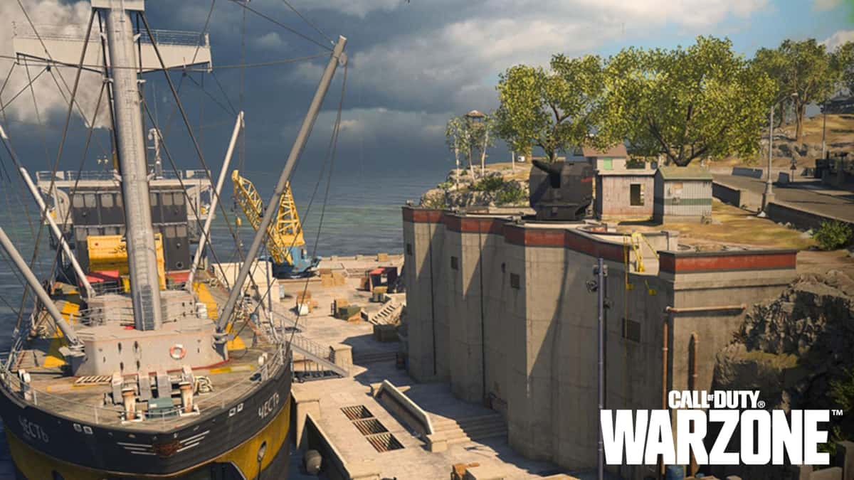 warzone boat in rebirth island